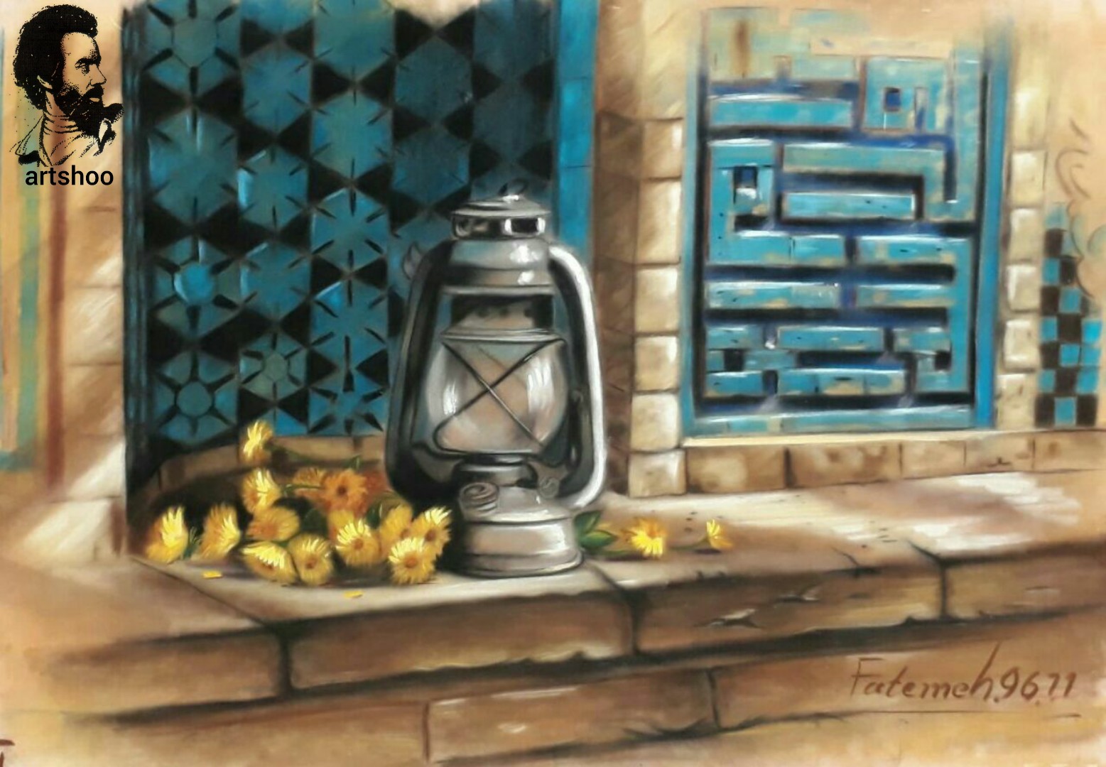 نقاشی پاستل